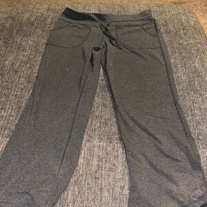 Gray Casual Lounge Pants